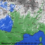 Images satellite de France