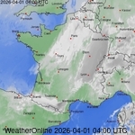 Images satellite de France