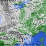 Images satellite de France