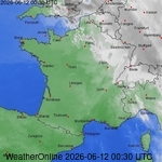 Images satellite de France