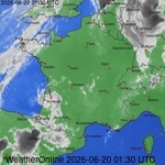 Images satellite de France