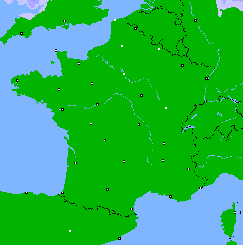 Précipitations (24 h) France